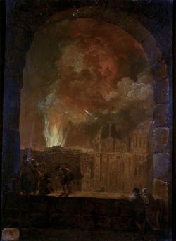 L’incendie de l’opéra du Palais-Royal