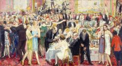 Pierre Sicard peint en 1925 Le Pigall’s, œuvre qui apparaît comme une tentative assez réussie de résumer d’un ample mouvement pictural l’esprit des années folles. 
