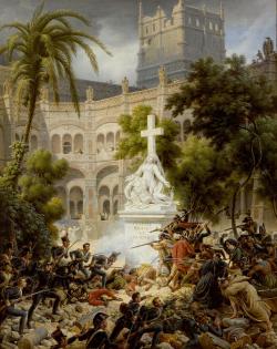 Episode du siège de Saragosse : assaut de San Engracia - Louis-François Lejeune