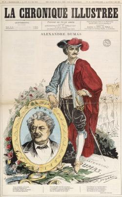 Mousquetaire et Alexandre Dumas