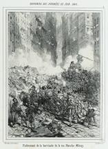 Souvenirs des journées de juin 1848. Enlèvement de la barricade de la rue Planche-Milbray.